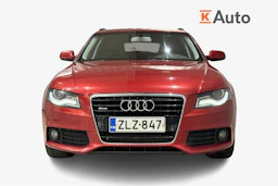 punainen Audi A4 2011 kuva 5.