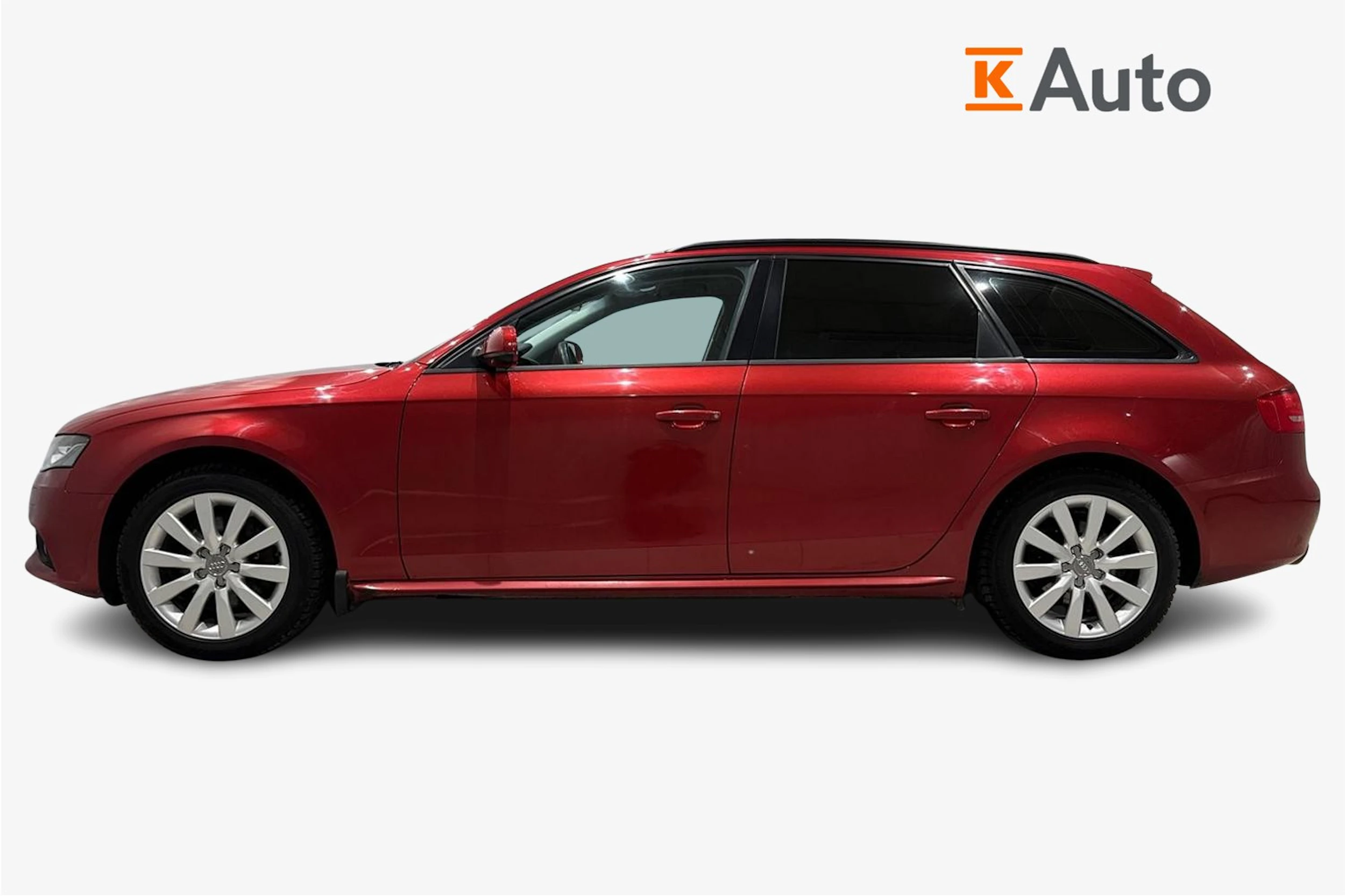 punainen Audi A4 2011 kuva 7.