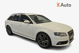 Valkoinen Audi A4 2012 kuva 1.