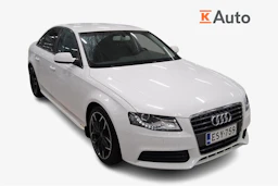 Valkoinen Audi A4 2012 kuva 1.