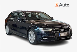 Sininen Audi A4 2012 kuva 1.