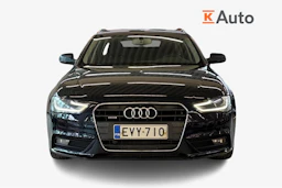 Sininen Audi A4 2012 kuva 4.