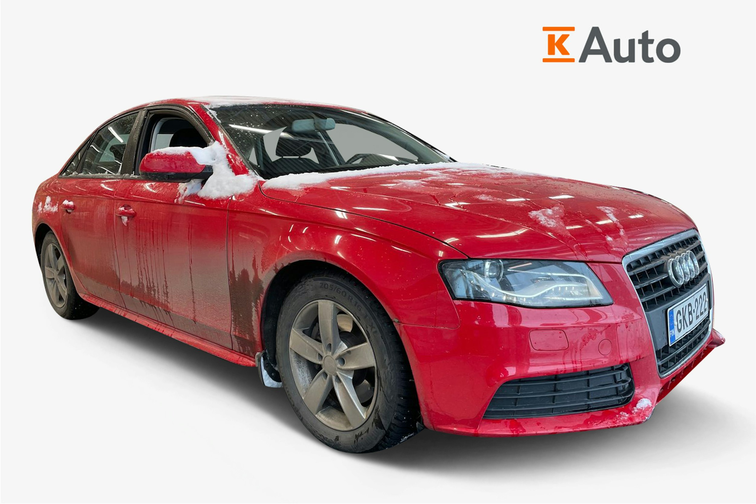 punainen Audi A4 2012 kuva 1.