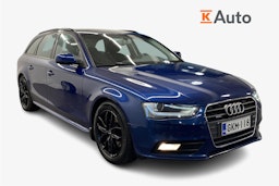 Sininen Audi A4 2013 kuva 1.