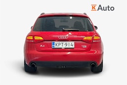 punainen Audi A4 2012 kuva 4.