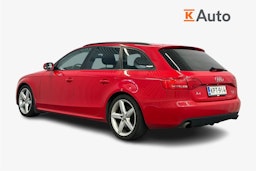 punainen Audi A4 2012 kuva 5.