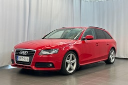 punainen Audi A4 2012 kuva 7.