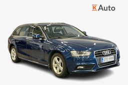 Sininen Audi A4 2012 kuva 1.