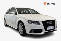 valkoinen Audi A4 2012 kuva 1.