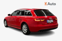 punainen Audi A4 2012 kuva 2.