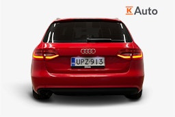 punainen Audi A4 2012 kuva 3.