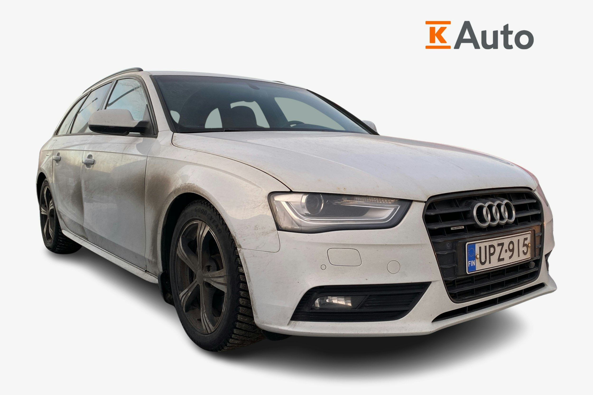 valkoinen Audi A4 2012 kuva 1.