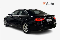 Musta Audi A4 2012 kuva 3.