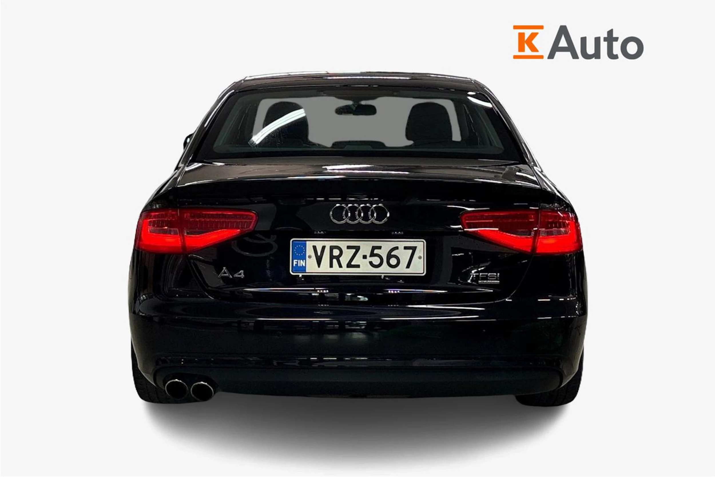 Musta Audi A4 2012 kuva 4.