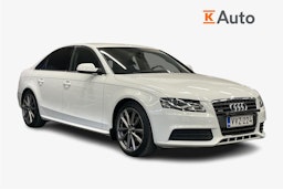 Valkoinen Audi A4 2012 kuva 1.