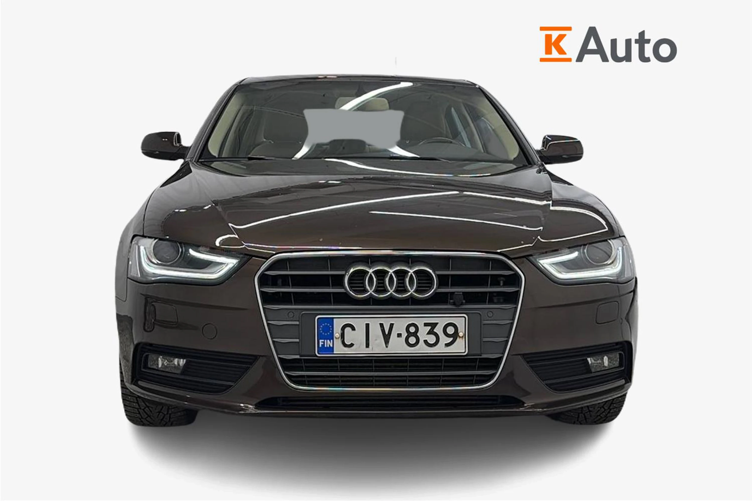 ruskea (beige) Audi A4 2013 kuva 4.