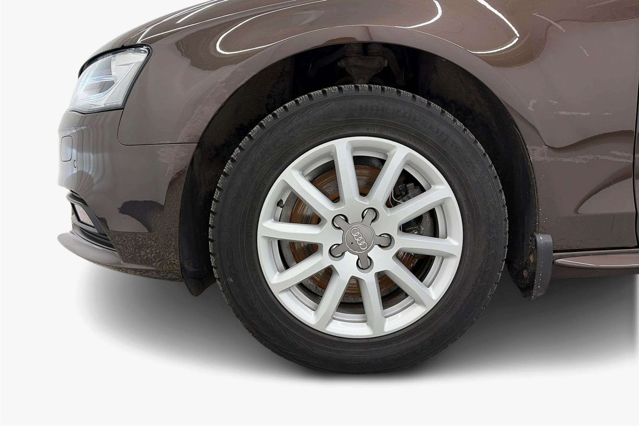 ruskea (beige) Audi A4 2013 kuva 9.