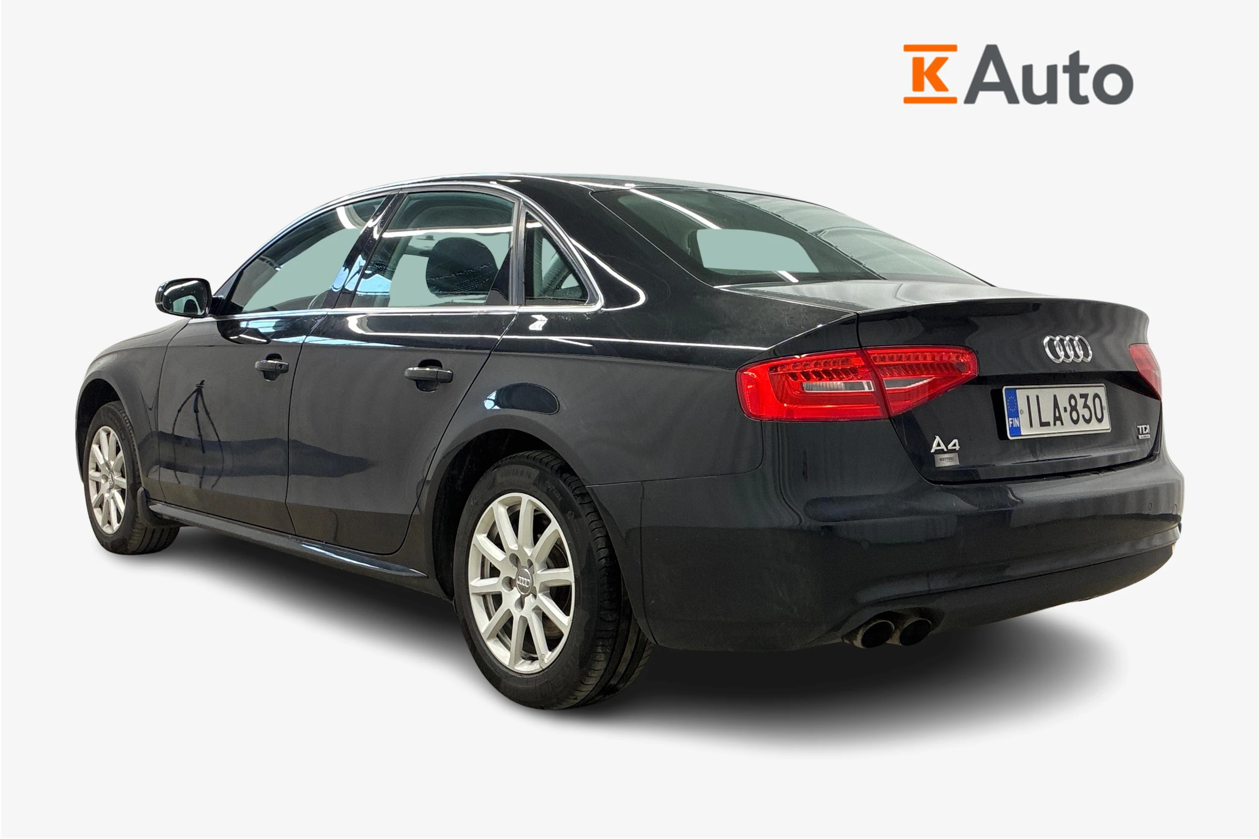 musta Audi A4 2013 kuva 3.