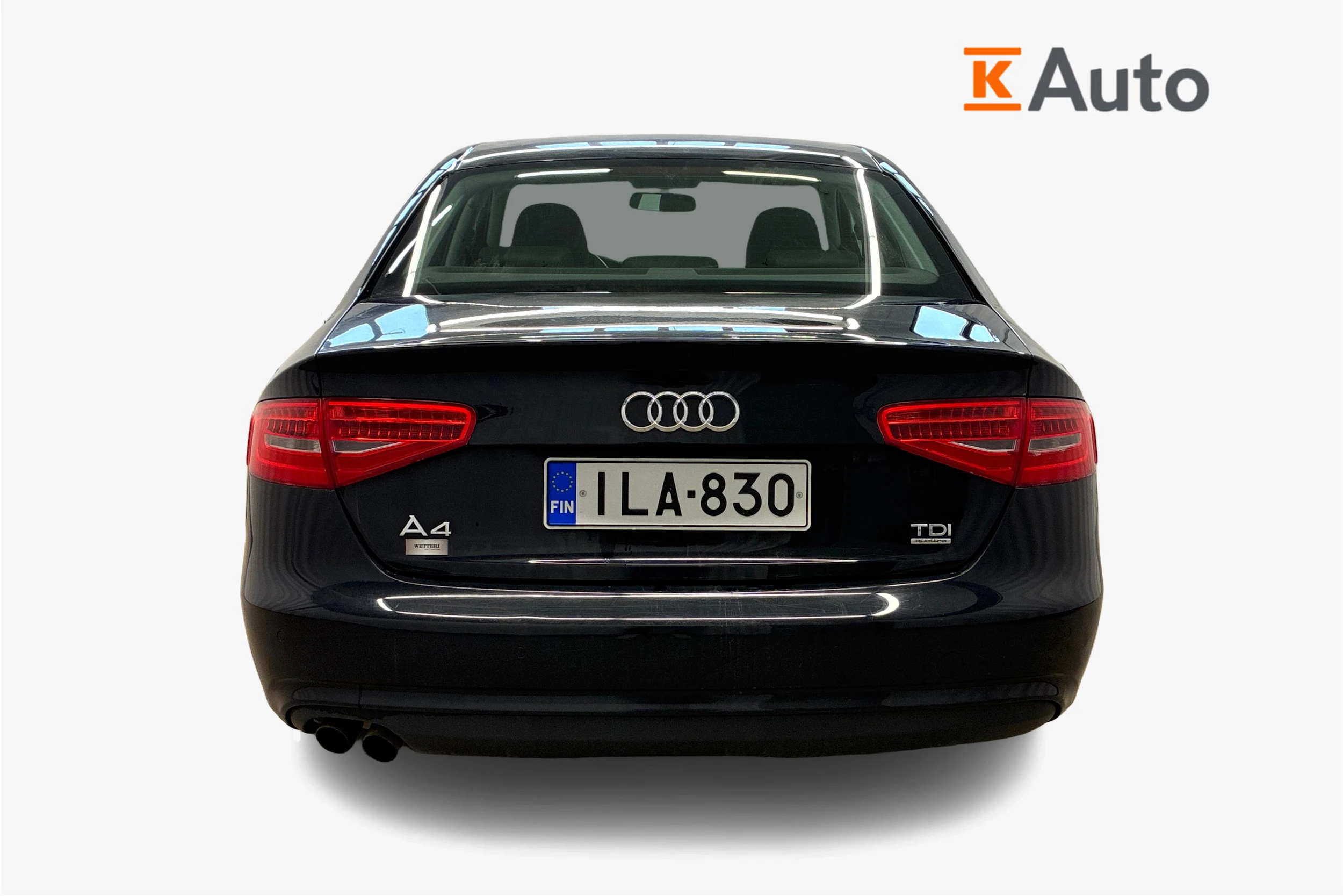 musta Audi A4 2013 kuva 4.