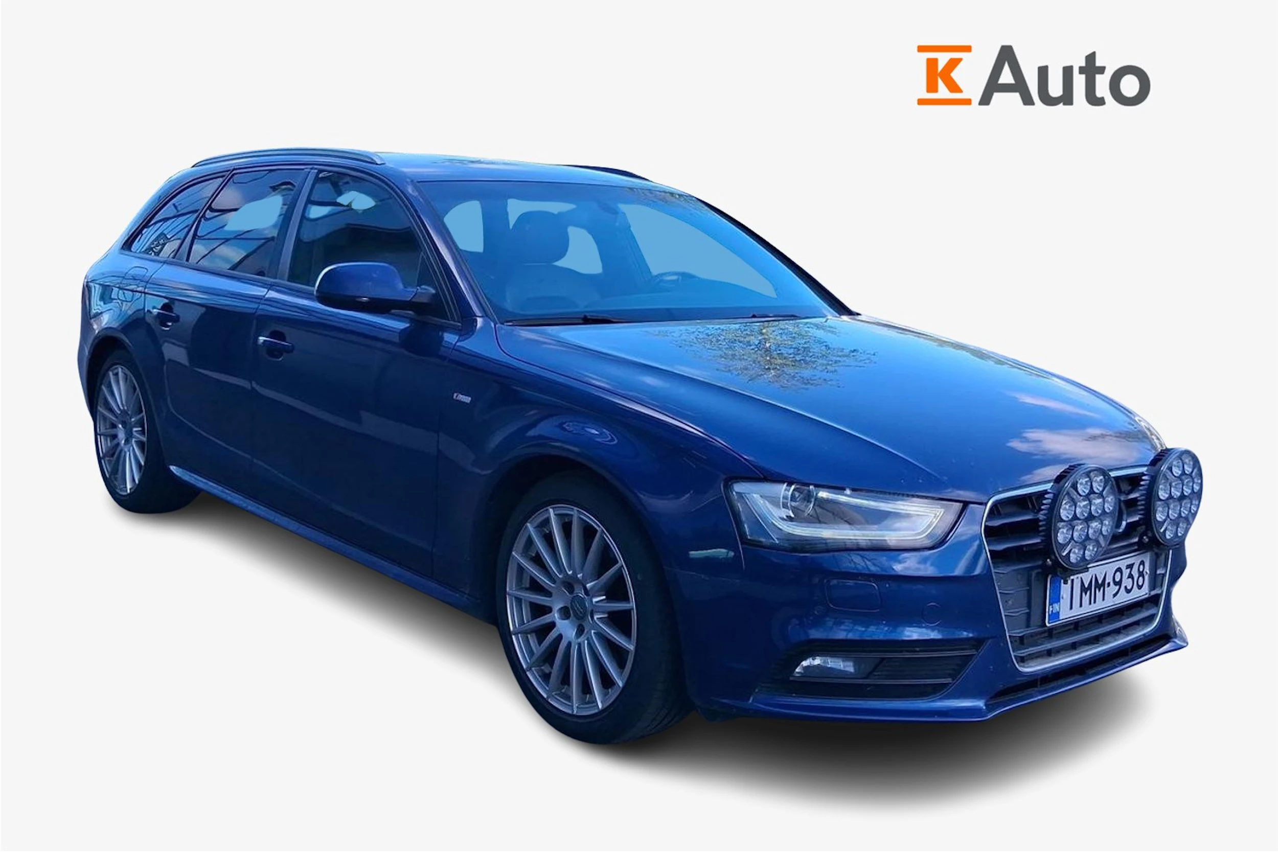 met. sininen Audi A4 2013 kuva 1.