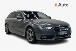 Harmaa Audi A4 2013 kuva 1.