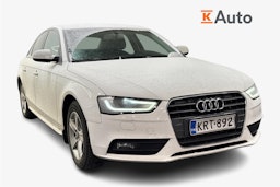 Valkoinen Audi A4 2013 kuva 1.