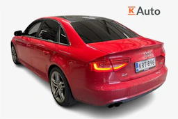 punainen Audi A4 2013 kuva 2.