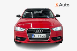 punainen Audi A4 2013 kuva 4.