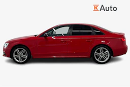 punainen Audi A4 2013 kuva 5.