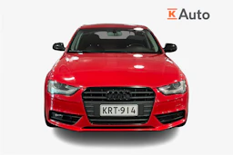 punainen Audi A4 2013 kuva 5.
