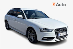 valkoinen Audi A4 2013 kuva 1.