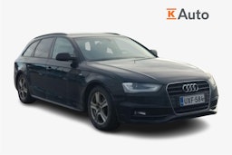 musta Audi A4 2013 kuva 1.