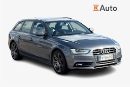 harmaa Audi A4 2013 kuva 1.