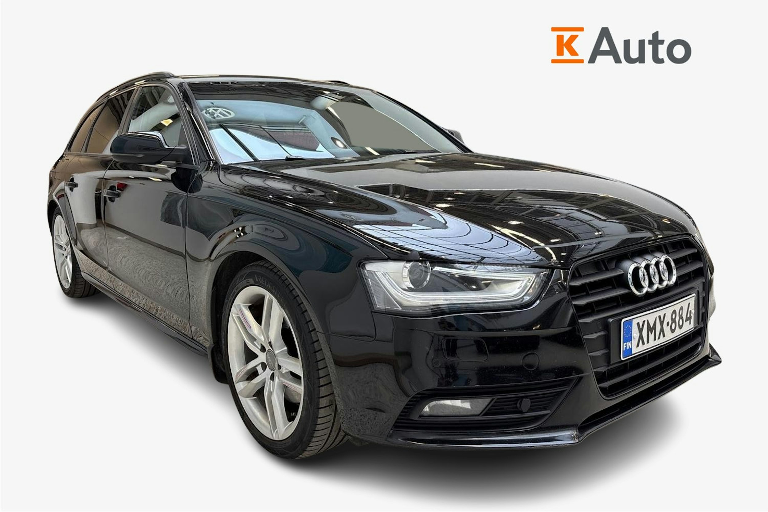 musta Audi A4 2013 kuva 1.