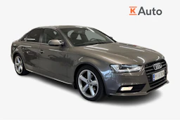 harmaa Audi A4 2013 kuva 1.