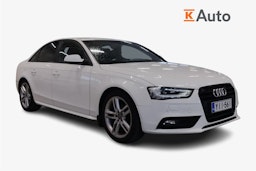 valkoinen Audi A4 2013 kuva 1.
