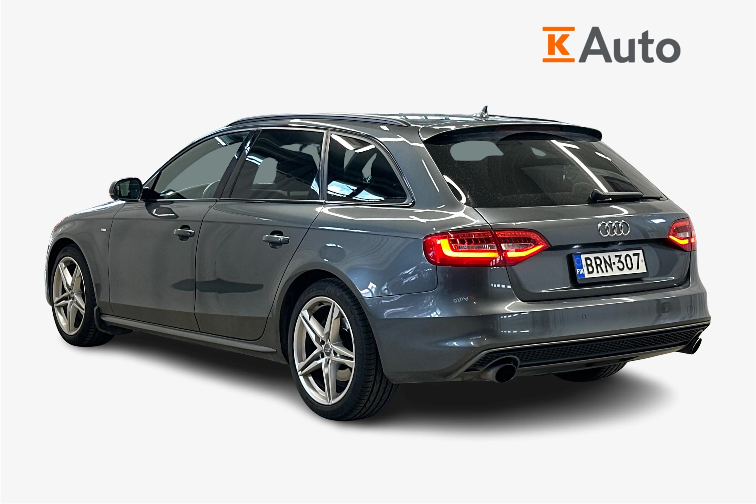 met. harmaa Audi A4 2014 kuva 2.