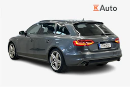 met. harmaa Audi A4 2014 kuva 2.