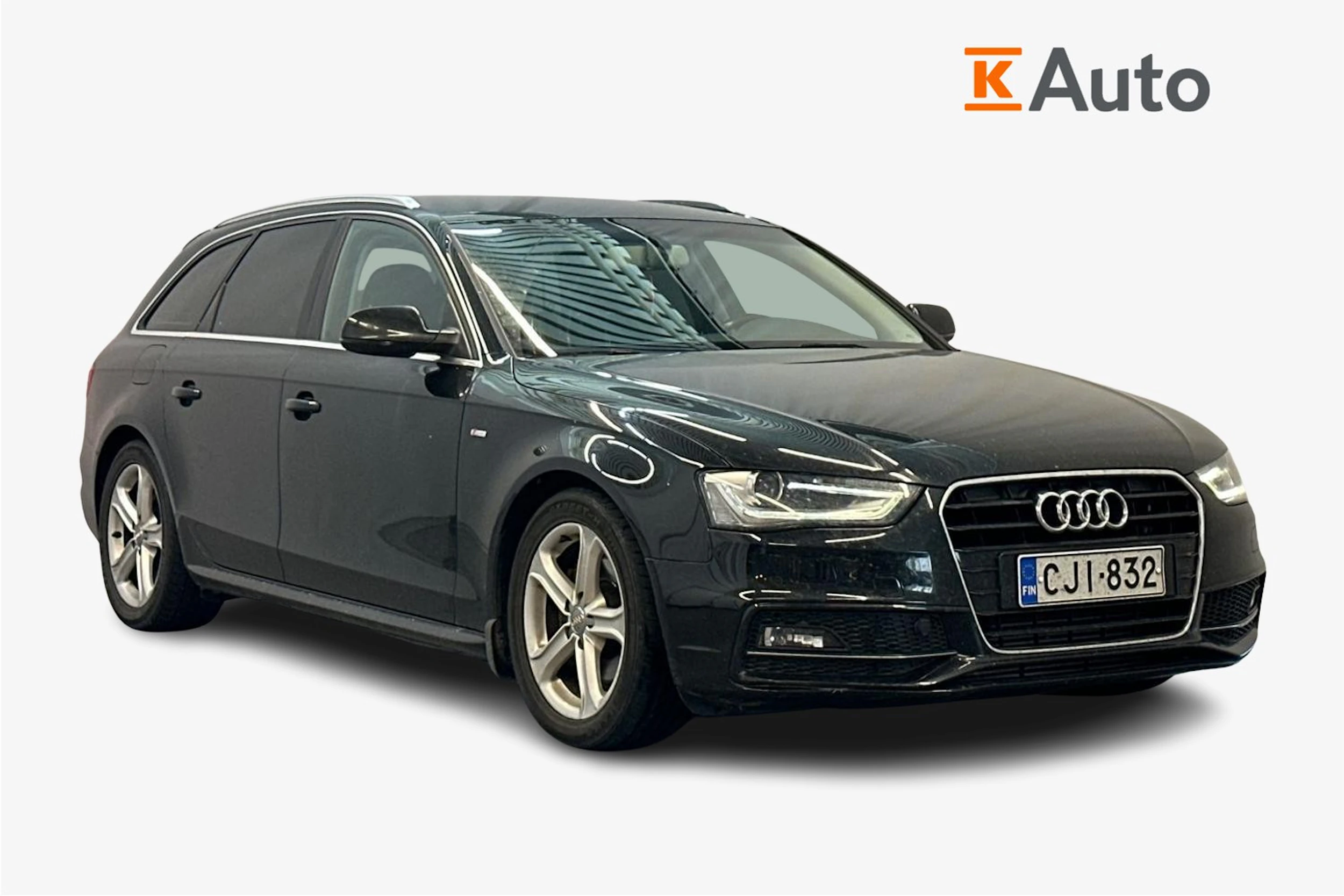 musta Audi A4 2014 kuva 1.