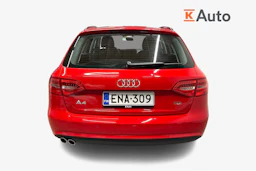 punainen Audi A4 2015 kuva 4.