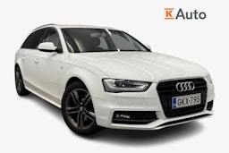 valkoinen Audi A4 2014 kuva 1.