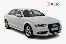 Valkoinen Audi A4 2014 kuva 1.