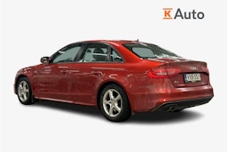 punainen Audi A4 2014 kuva 2.