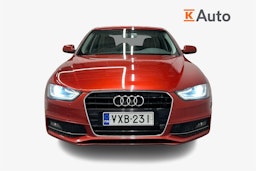 punainen Audi A4 2014 kuva 5.