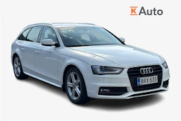 valkoinen Audi A4 2015 kuva 1.