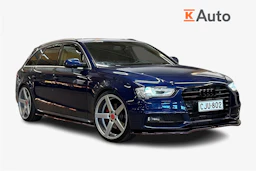 sininen Audi A4 2015 kuva 1.