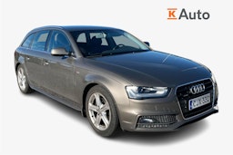 met. harmaa Audi A4 2015 kuva 1.
