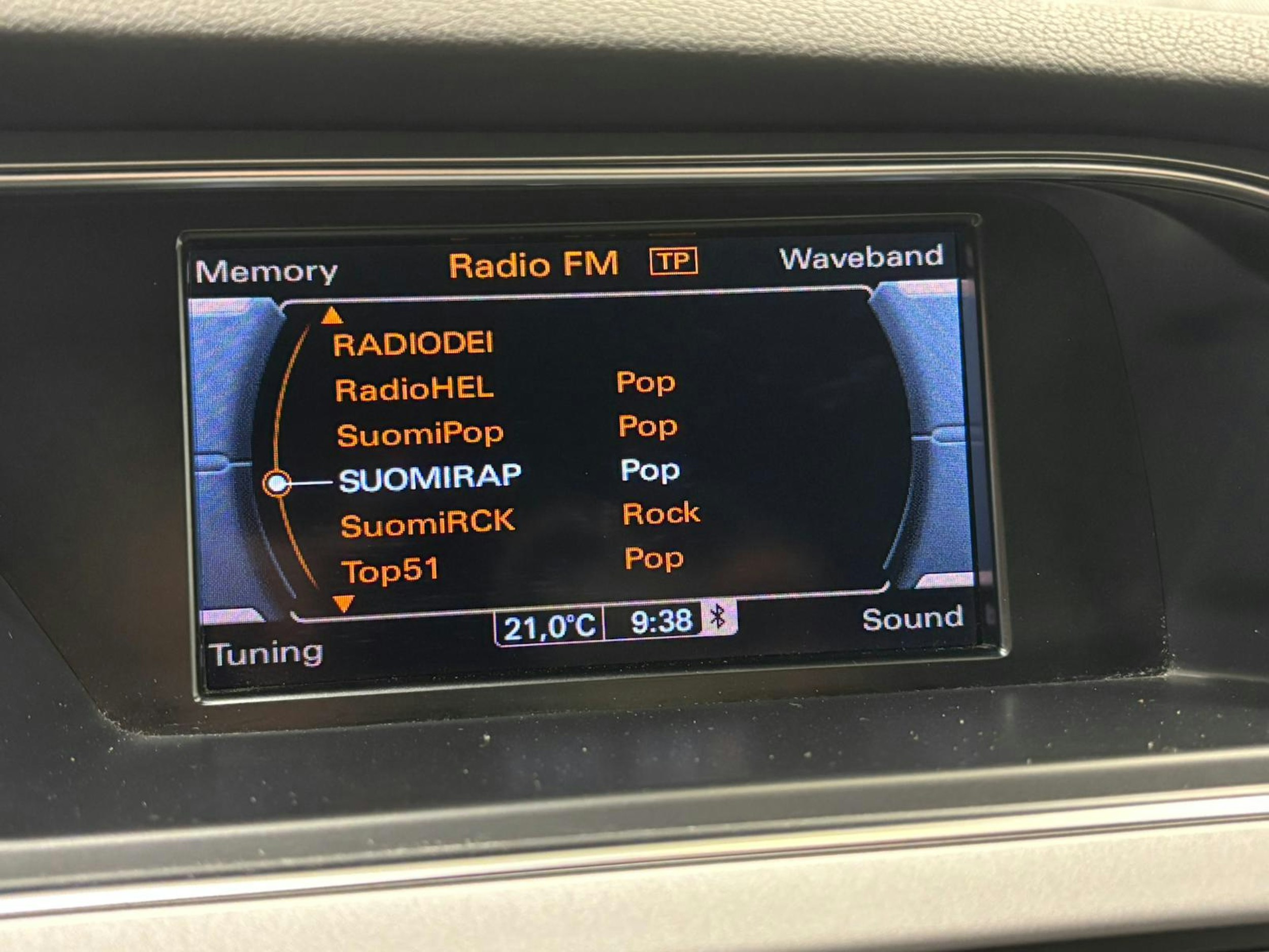 met. sininen Audi A4 2015 kuva 25.