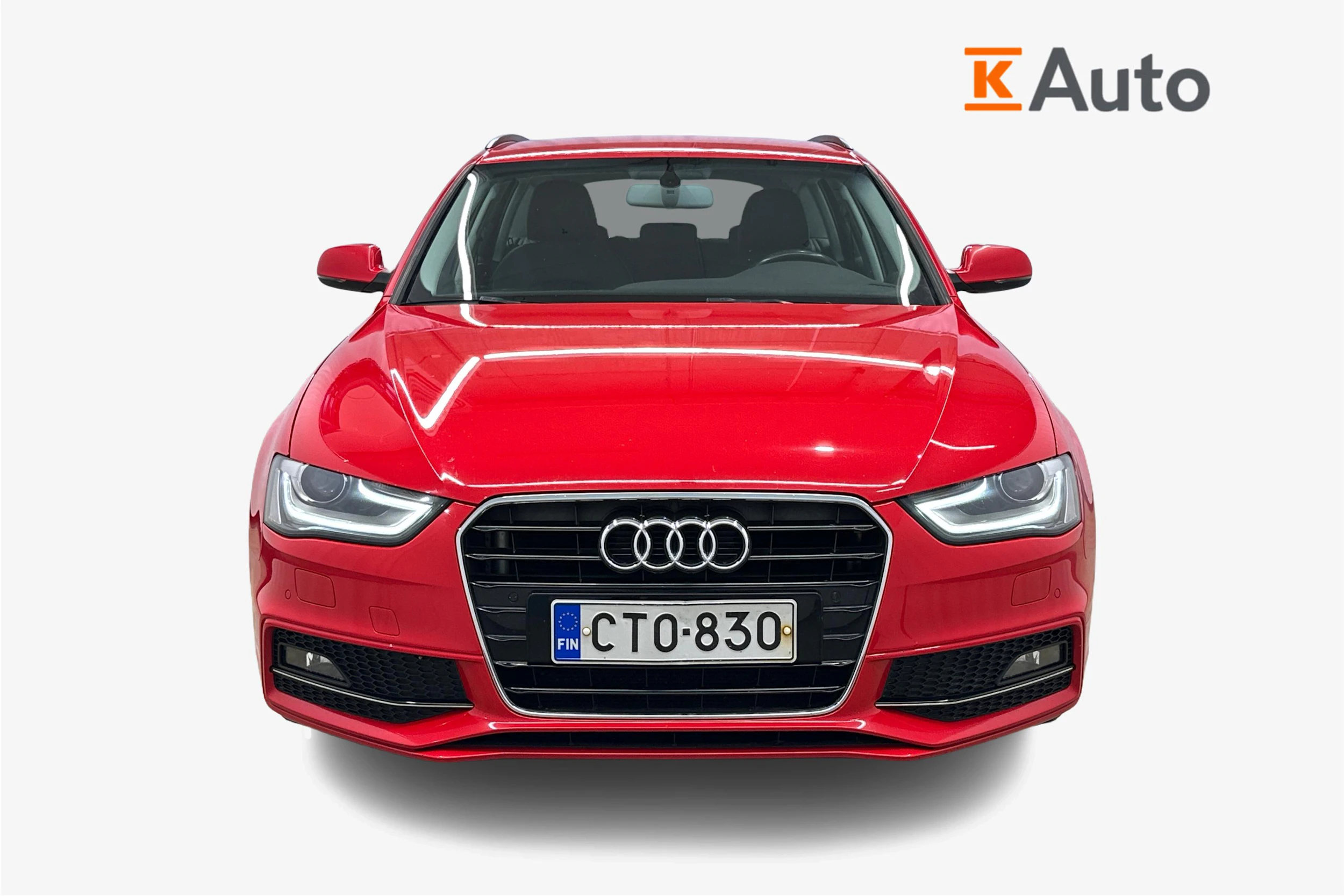punainen Audi A4 2015 kuva 5.