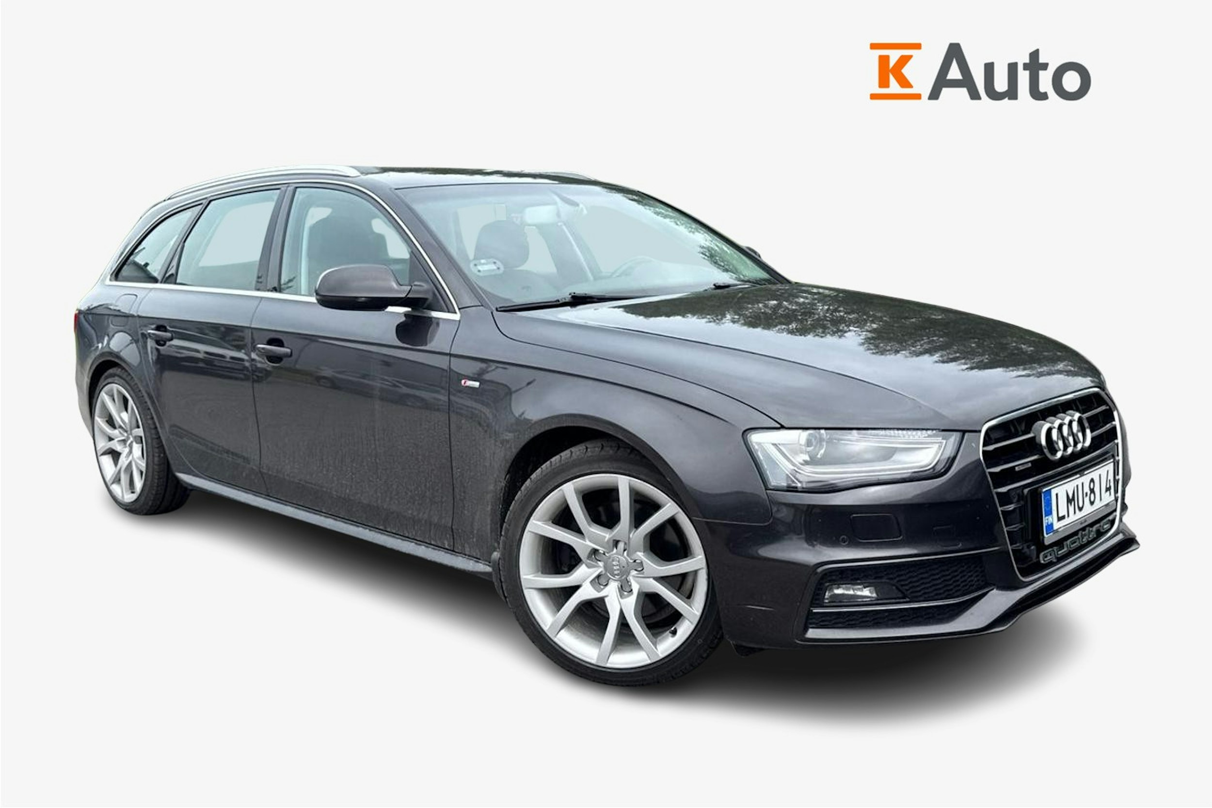harmaa Audi A4 2015 kuva 1.
